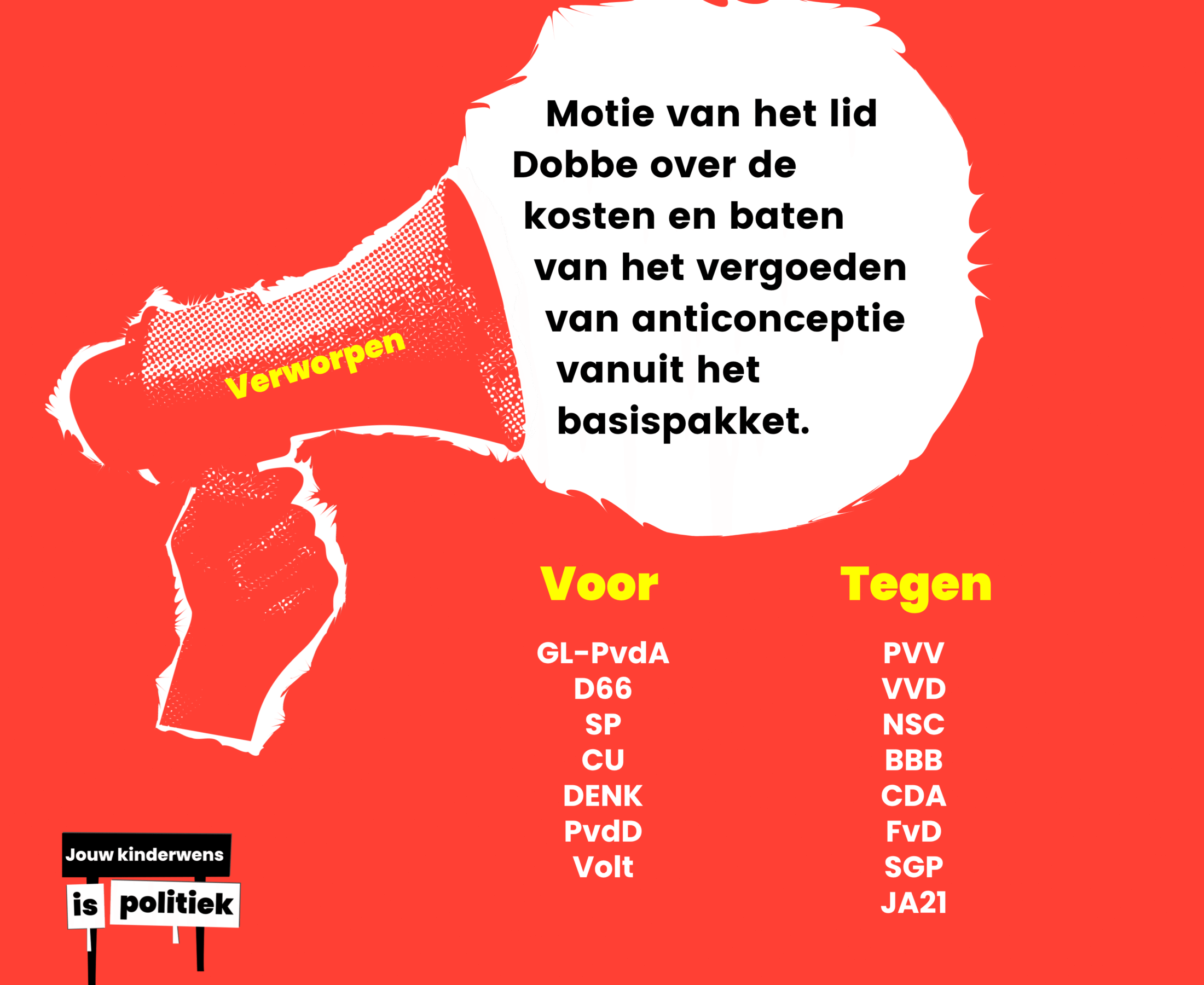 Motie over regie op kinderwens